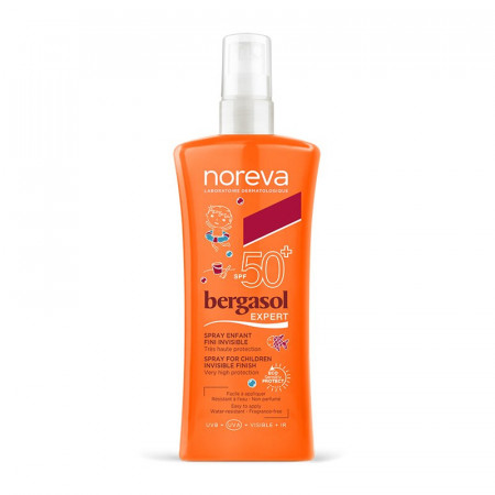 Spray protectie solara pentru copii Noreva Bergasol Expert, SPF50+, 125 ml
