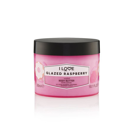 Unt de corp I love Glazed Raspberry, 330 ml
