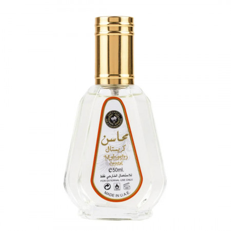 Ard al Zaafaran Mahasin Crystal, Apa de Parfum, Femei, 50 ml