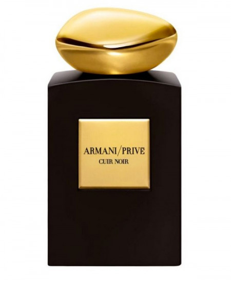Armani Prive Cuir Noir
