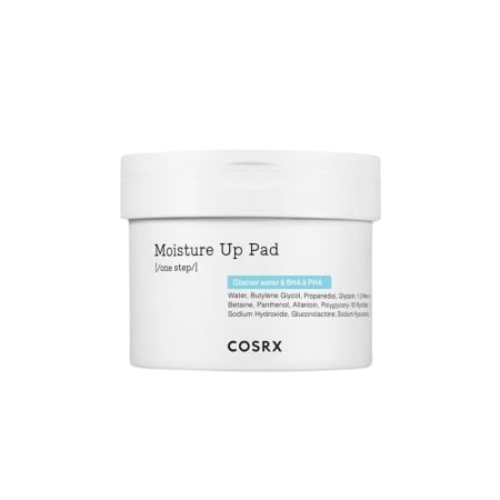 Dischete umede pentru hidratare cu apa glaciara, BHA si PHA, One Step Moisture Up COSRX, 70 bucati
