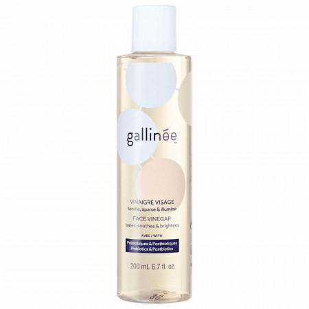 Lotiune tonica Gallinee Face Vinegar Tones Soothes & Brightens, 200 Ml
