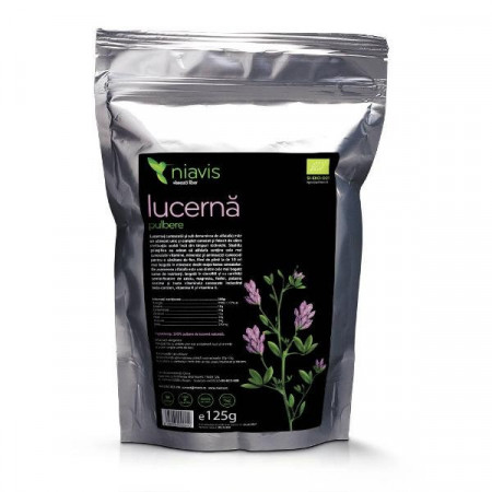 Lucerna Pulbere Ecologica/BIO Niavis 125 g