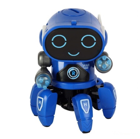Robot iinteractiv Bot Pioneer cu sunete si lumini