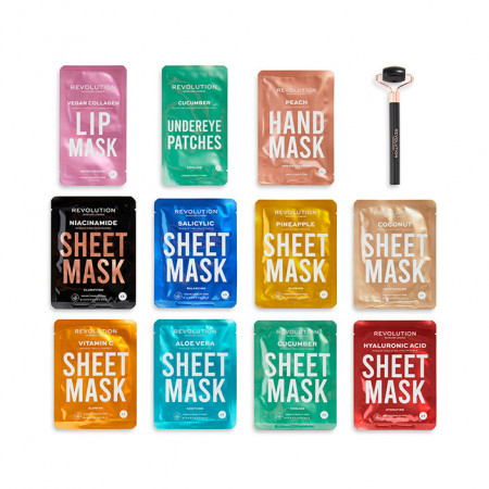 Set Masca de fata Makeup Revolution Skincare 12 Days of Masking Advent Calendar