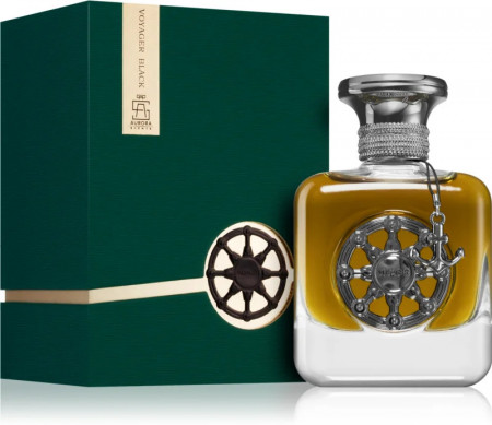Voyager Black Green AURORA, Apa de parfum, Barbati, 100 ml