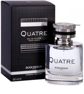 Boucheron Quatre Pour Homme, Apa de Toaleta, 50 ml