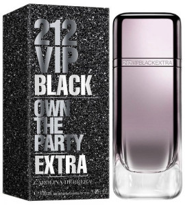 Carolina Herrera 212 Vip Black Extra Men, Apa de Parfum