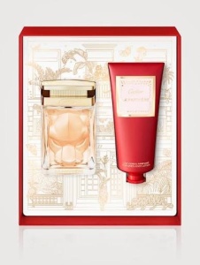 Cartier Set La Panthere Apa de Parfum 100 ml + Lotiune de corp 100 ml, Femei - Img 2