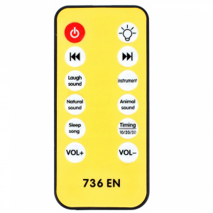 Carusel Interactiv Multifunctional Night Bed Bell BebeLux, Rotire 360°, Efecte Luminoase si Sonore, Proiector cu Stelute, 500 Melodii de Somn, Mod de Noapte - Img 5