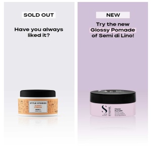 SDL STYLE&CARE Glossy Pomade - Ceara de stralucire 90 ml