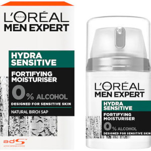 Crema fata pentru barbati L'oreal Men Expert Hydra Sensitive, 50 ml
