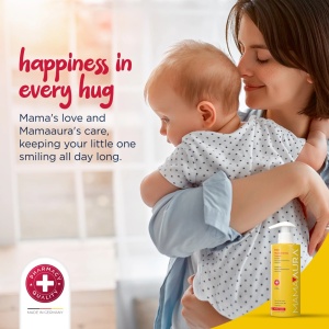 Crema hidratantă pentru bebelusi Edible Care for Baby, 200 ml, Mamaaura
