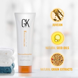 Crema pentru protectia termica a parului GKhair Hair Thermal Style Her, 100 ml