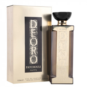Deoro Patchouli Riiffs, Apa de Parfum, Barbati, 100ml