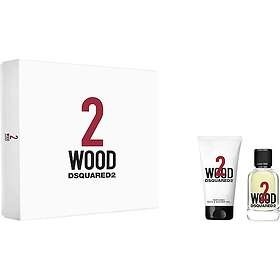 Dsquared Set 2 Wood Apa de Toaleta 50 ml + Gel de dus 50 ml, Barbati
