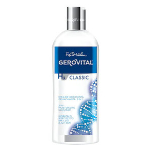 Emulsie hidratanta si demachianta 2in1 Gerovital H3 Classic