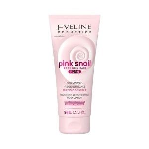 Eveline Cosmetics Pink Snail PDRN – Lotiune de Corp Nutritiva 200 ml si Balsam de Corp Hidratant si Fermitate, 200ml