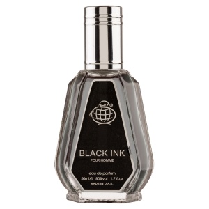 Fragrance World Black Ink, Apa de Parfum, Barbati, 50 ml