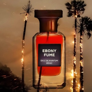 Fragrance World Ebony Fume, Apa de Parfum, Unisex, 80 ml