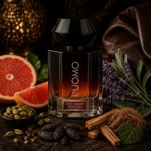 Fragrance World L'Uomo the Night Edition, Apa de Parfum, Barbati