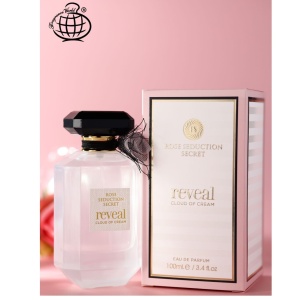 Fragrance World Rose Seduction Secret Reveal Cloud of Cream, Apa de Parfum, Femei