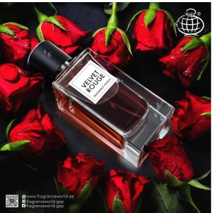 Fragrance World Velvet Rouge, Apa de Parfum, Unisex, 100 ml