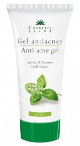 Gel antiacnee cu extract de busuioc Cosmetic Plant