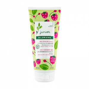 Gel de dus cu aroms de zmeurs, Klorane Junior