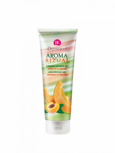 Gel de dus cu piersici si pepene galben, Aroma Ritual Summer, Dermacol