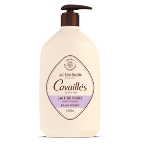 Gel de dus hidratant cu lapte de smochine Roge Cavailles, 1000 ml