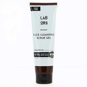 Gel Exfoliant Pentru Curatare Faciala, LABOR8 Hemp Oil, 125 ml
