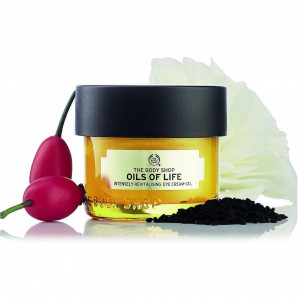 Gel pentru ochi  intens revitalizant The Body Shop Oils Of Life, 20 ml
