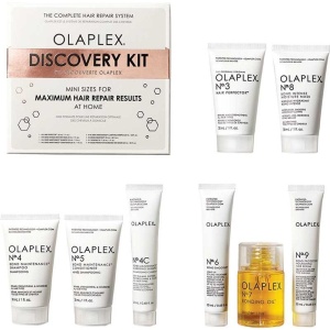 Kit Olaplex Discovery: No.3 30ml + No.4 30ml + No.4C 20ml + No.5 30ml + No.6 20ml + No.7 30ml + No.8 30ml + No.9 20ml