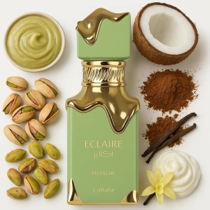 Lattafa Eclaire Pistache, Apa de Parfum, Unisex
