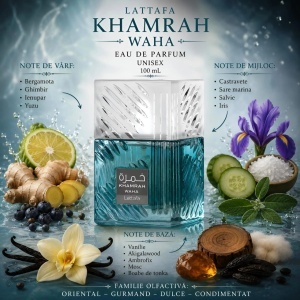 Lattafa Khamrah Waha, Apa de Parfum, Unisex, 100ml
