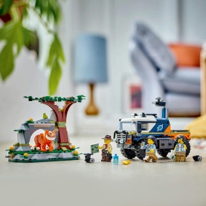 Lego City Camionul off-road al unui explorator al junglei 60426, 6 ani+, 314 piese - Img 4