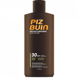 Lotiune cu protectie solara Piz Buin Moisturising SPF 30, 200 ml