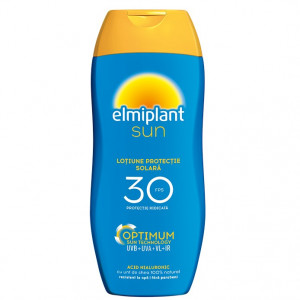 Lotiune cu protectie solara ridicata SPF 30 Optimum Sun Elmiplant