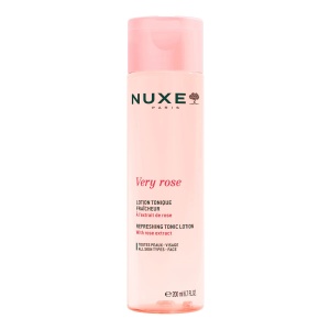 Lotiune tonica pentru toate tipurile de ten Nuxe Very Rose, 200 ml