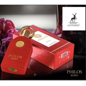 Maison Alhambra Philos Rosso, Apa de Parfum Unisex, 100 ml