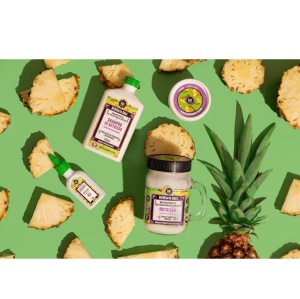 Masca de par intens hrănitoare cu ananas și unt de bacuri Bemdita Ghee, 350 g, Lola Cosmetics