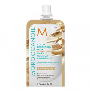 Masca de par nuantatoare Moroccanoil Champagne	
