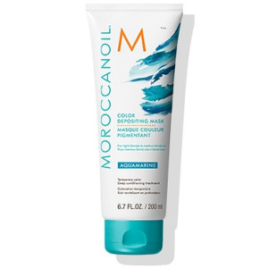 Masca de par nuantatoare Moroccanoil Aquamarine