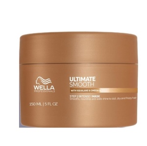 Masca hidratanta pentru par uscat si lipsit de stralucire cu Squalane & Omega 9 Ultimate Smooth, 150 ml, Wella Professionals