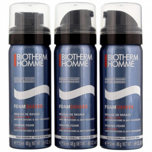 Mini Set de spuma de ras Biotherm - Homme Trio - Img 2