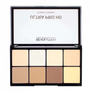 Paleta pudra de conturare Makeup Revolution Ultra Pro HD