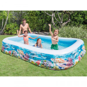 Piscina gonflabila pentru copii Intex Family, 305 x 183 x 56 cm