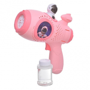 Pistol de jucarie electric de facut baloane de sapun Space Gun Bubbles