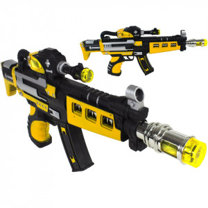 Pistol jucarie Phantom cu sunete si lumini, 40 cm
